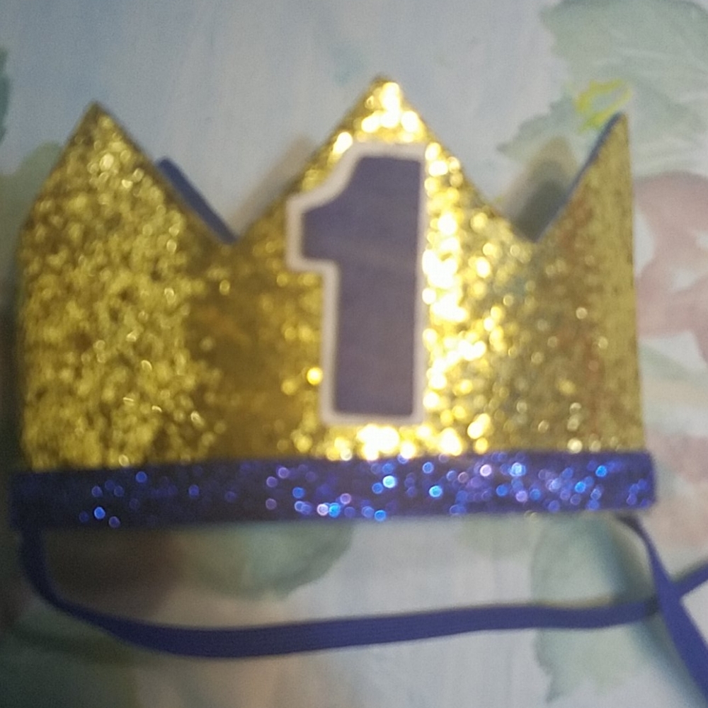 Baby's First Birthday Crown